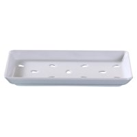 Recipiente Para Alimentos Yanco Ok-609 Osaka-2, Melamina, Blanco, Paquete De 48