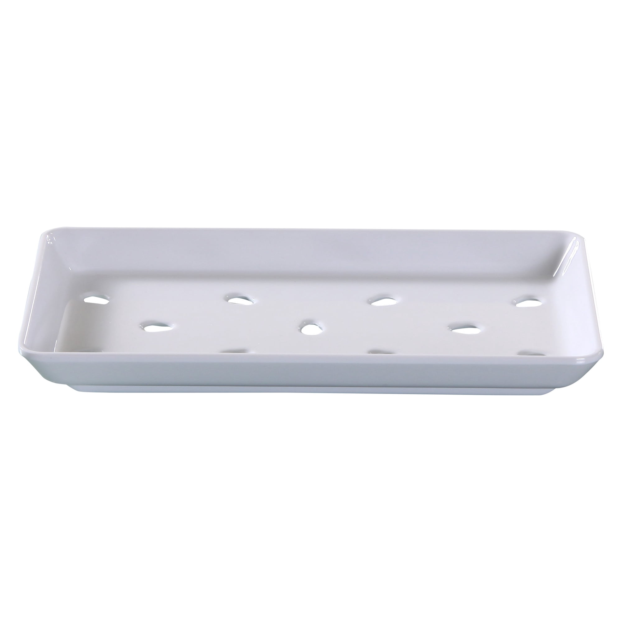 Recipiente Para Alimentos Yanco Ok-609 Osaka-2, Melamina, Blanco, Paquete De 48