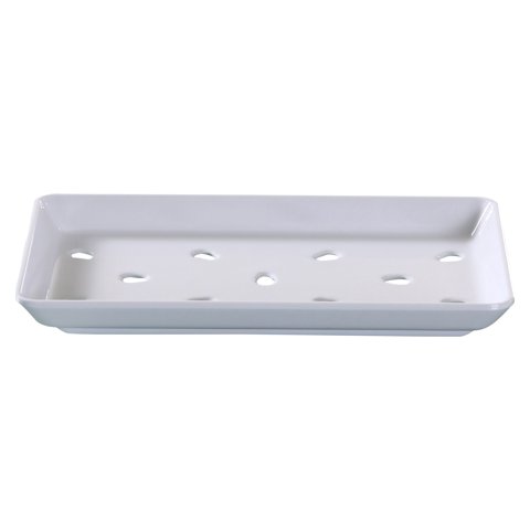 Recipiente Para Alimentos Yanco Ok-609 Osaka-2, Melamina, Blanco, Paquete De 48