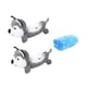 thumbnail image 3 of Fundas Para Cuchillas De Patines De Hielo Con Toalla Para Patines De Hielo, Patines De Hockey, Patines Artísticos Y Patines Huskie, 3 of 3