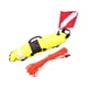thumbnail image 5 of de boya de buceo de , buzo con cuerdas, señal de flotador de entrenamiento, equipo de seguridad inflable para buceo libre, , AMARILLO, 5 of 5