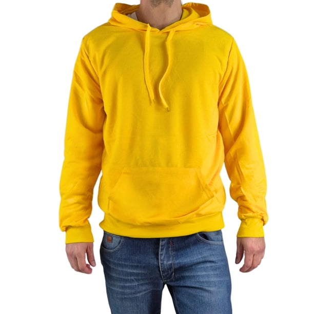 Polerón Canguro Hombre Algodón Verano Colores 880