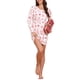 thumbnail image 1 of INSPIRE CHIC Pijamas de Navidad para Mujeres Conjuntos Familiares Camisón Manga Larga Estampado Cuello Redondo Camiseta Midi Pantalones Talla Grande Hombres Blanco, 1 of 5