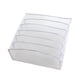thumbnail image 1 of Cajón Organizador Divisor Plegable Compartimentos De Armario Para Corbatas De Lencería Blanco 6 Rejillas, 1 of 3