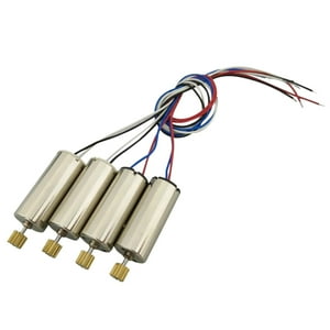 Genérico - Motor Sin Núcleo De Metal De 4 Piezas De 7,4 V Para Dfd F183 Jjrc H8C Rc Drone Quadcopter