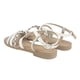 thumbnail image 4 of Sandalia Chalada Mujer Call-26 Blanco Plana, 4 of 4