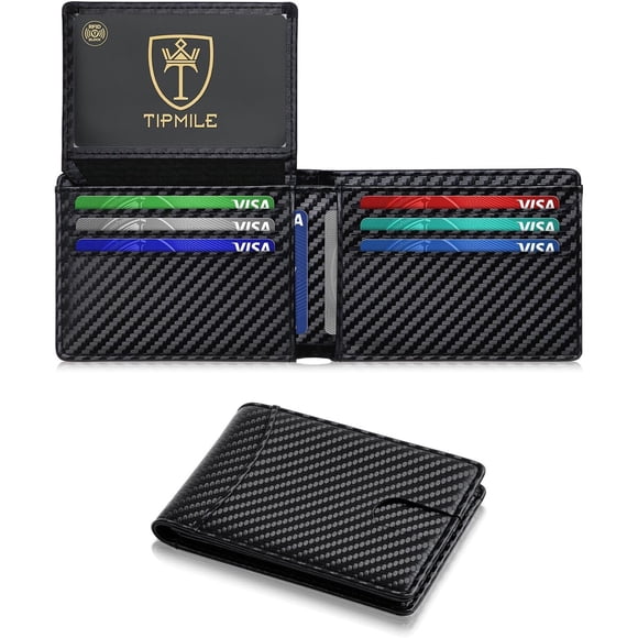 Billetera Tipmile Slim RFID para 12 Tarjetas