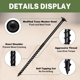 thumbnail image 2 of LIONMAX Lag Screws de 6 pulgadas, tornillos estructurales para madera 14 x 6, paquete de 50, 2 of 3