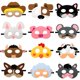 thumbnail image 1 of Mascarillas de Animales de Granja CiyvoLyeen 12 uds para Fiestas Temáticas, 1 of 7
