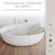 thumbnail image 2 of Almohada de Baño BADESOFA 38x51x10 cm Perla Marfil, 2 of 9