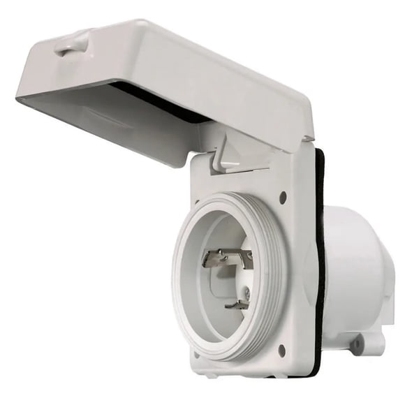 Dispositivos de bloqueo Hubbell Twist-Lock grado marino 30 A 125 V