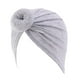thumbnail image 5 of Donut Head Wrap Diadema Algodón Resistente Al Viento Para Niñas Niños Invierno Verano Gris, 5 of 5