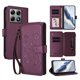 thumbnail image 1 of Funda Cartera Mariposa para [Xiaomi 14T Pro] con Soporte y Cremallera Violeta, 1 of 6
