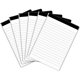 thumbnail image 1 of 6 blocs de notas perforados, rayado universitario, 4 x 6 pulgadas, 1 of 3