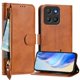 thumbnail image 3 of Funda Billetera Cremallera para Motorola Moto G15 con Porta Tarjetas, Soporte y Correa Marrón, 3 of 5