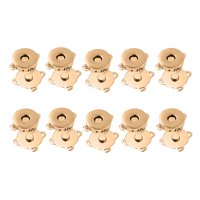 Magideal - 14 Mm Hebilla Diy Craft De Costura Sujetadores De Cierre De Monedero Broches Magnéticos Cierres De Bolsa Magnética Botón De Bolsa Magnética