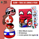 thumbnail image 1 of Mini Álbum Countryballs + Todas Sus Láminas a pegar, 1 of 5
