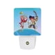 thumbnail image 1 of Jake y los Piratas del País de Nunca Jamás Luz nocturna LED con sensor de anochecer a amanecer para dormitorio, baño, pasillo, escaleras - Lámpara LED nocturna de enchufe, 0.5W - 1 pieza, 1 of 6