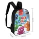 thumbnail image 2 of Ugly Dolls-theme Backpack, Campus style schoolbag Bookbag with Adjustable Shoulder Straps And Large Zip Compartment, Unisex Travel Bags., 2 of 6
