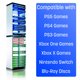 thumbnail image 4 of Torre de Almacenamiento ADZ 73 cm Blanco, Capacidad para 36 juegos, 4 of 8