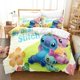 thumbnail image 1 of x1719 Bed SheetsCartoon Anime s Kawaii Stitch Printed Duvet Cover Set HD Comforter Cover for Kids Bedding Sets Bedclothes Bedroom Decor 3-Piece Bedding Set (1 Duvet Cover + 2 Pillow Shams) nj1719, 1 of 5