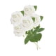thumbnail image 5 of 5 Uds Flores Artificiales Regalos Del Día De San Valentín Para Decoración De Mesa Decoración Del Hogar Blanco, 5 of 5