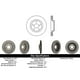 thumbnail image 2 of Disco Freno para auto Toyota Matrix 2009-2014 Delantero, 2 of 4