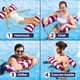 thumbnail image 2 of Hamaca Monterey 4 en 1 Pool Float Aqua Original, color burdeos, 2 of 7