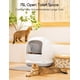 thumbnail image 3 of Caja de arena autolimpiante Meowant Multi-Cat de 75 litros con control APP, 3 of 7