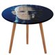 thumbnail image 1 of Hellraiser: Pinhead-theme Fitted Round Tablecloths Elastic Edged Table Covers Waterproof Table Cloth for Kitchen Holiday Party Tables Decor 150cm, 1 of 6