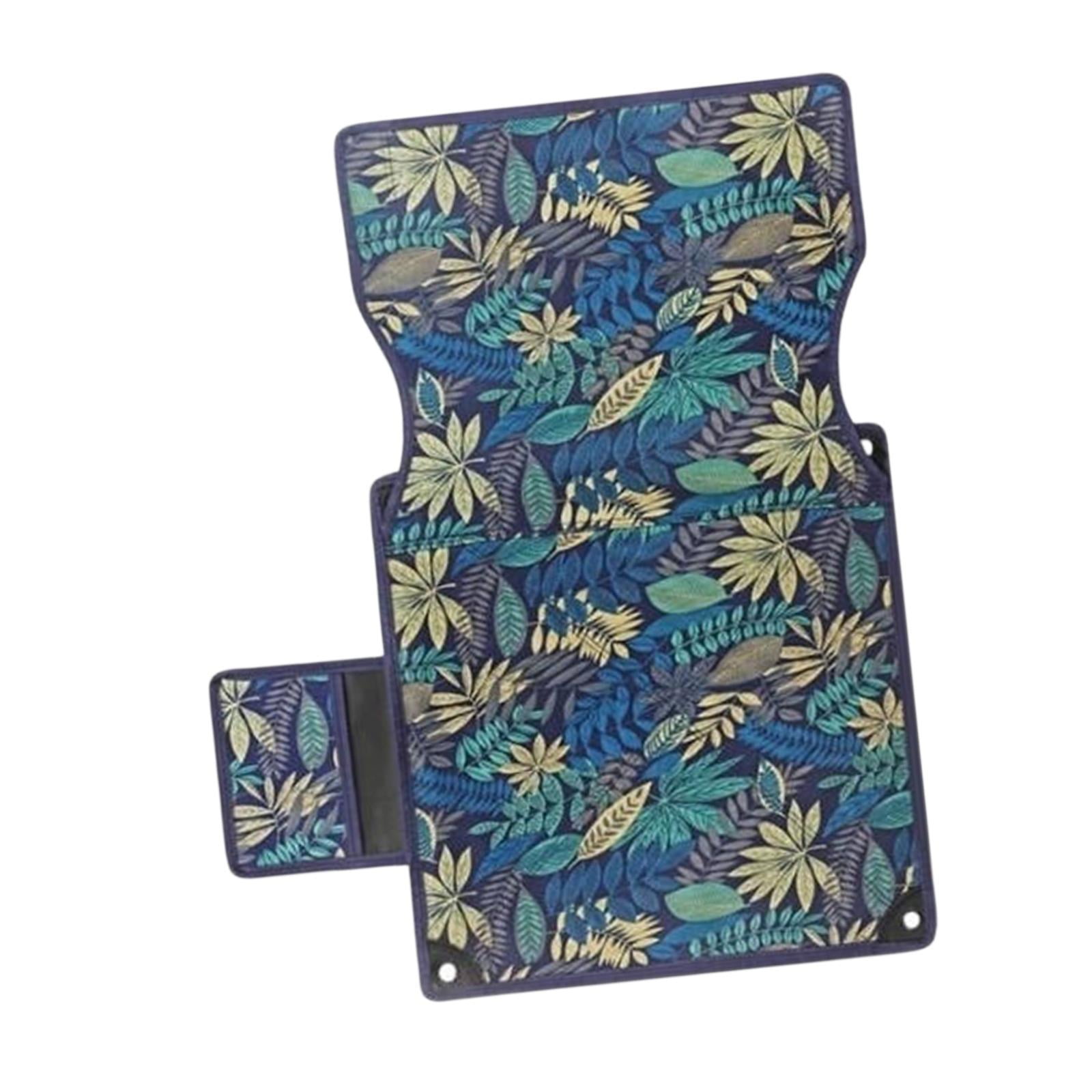 Magideal - Funda De Tela De Repuesto Para Taburete Plegable, Funda De Repuesto Para Silla Portátil Con Bolsillo Lateral Para Patio, Senderismo, Jardín Y Exterior 42 Cm X 42 Cm