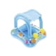 thumbnail image 1 of Flotador Inflable Niños con Techo Bebés Piscina Verano, 1 of 2