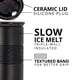 thumbnail image 2 of Vaso aislante Elemental Artisan de triple pared, 470 ml, negro, 2 of 7