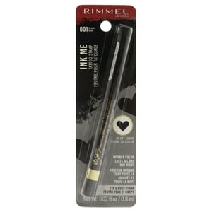 Rimmel London - Ink Me Tatto Imprimir Ojos Y Cuerpo - Forma De Corazón Negro De Riel London Para Mujeres - Delineador De Ojos
