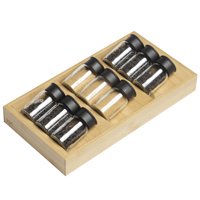 Especiero Cajón Bambú Natural Hbt