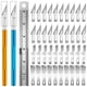 thumbnail image 1 of Upgrade Your Crafting Game with our Precision Carving Craft Knife Kit - Includes Exacto Knife, 40 Spare Blades, and Perfect for Art, Scrapbooking, and Stencil Projects!, 1 of 4