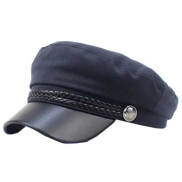 Boina Bracus Yacht Captain Sailor Newsboy, taxista y panadero, azul marino