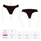 thumbnail image 4 of Bikini calzón alto con pretina negro Talla L, 4 of 4