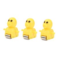 Magideal - Accesorios De Juguete De 3 Posavasos, Piezas De Juego De Pista Eléctrica Duraderas Para Subir Escaleras, Accesorios De Juguete Para Interiores Y Exter , Pato