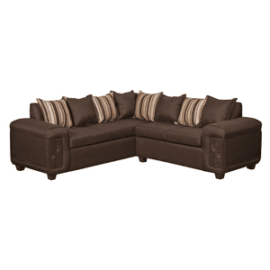 Ruzam Mobel - Seccional 5 Cuerpos Milano Café Lino