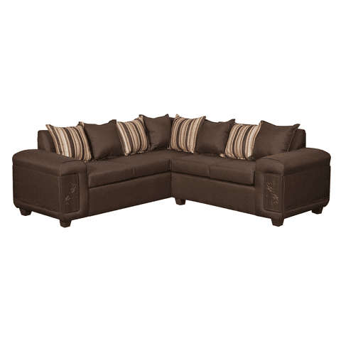 Ruzam Mobel - Seccional 5 Cuerpos Milano Café Lino