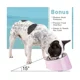 thumbnail image 2 of 15 cuencos inclinados para perros y gatos, cuenco inclinado para bulldog, 2 of 5