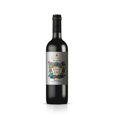 Vino Tinto Frida Kahlo Merlot Reserva 12.7° Botella 750 Ml Carmen