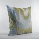 thumbnail image 3 of Almohada Velvet Glamour de Plutus Brands, color azul, citrino y crema, 50 x 50 cm, 3 of 5
