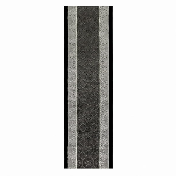 Alfombra de Pasillo Gris 70 x 3 metros Sin Overlock Antideslizante