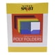 thumbnail image 1 of Carpeta School Smart de polipropileno con 2 bolsillos, tamaño carta, paquete de 36, 1 of 4