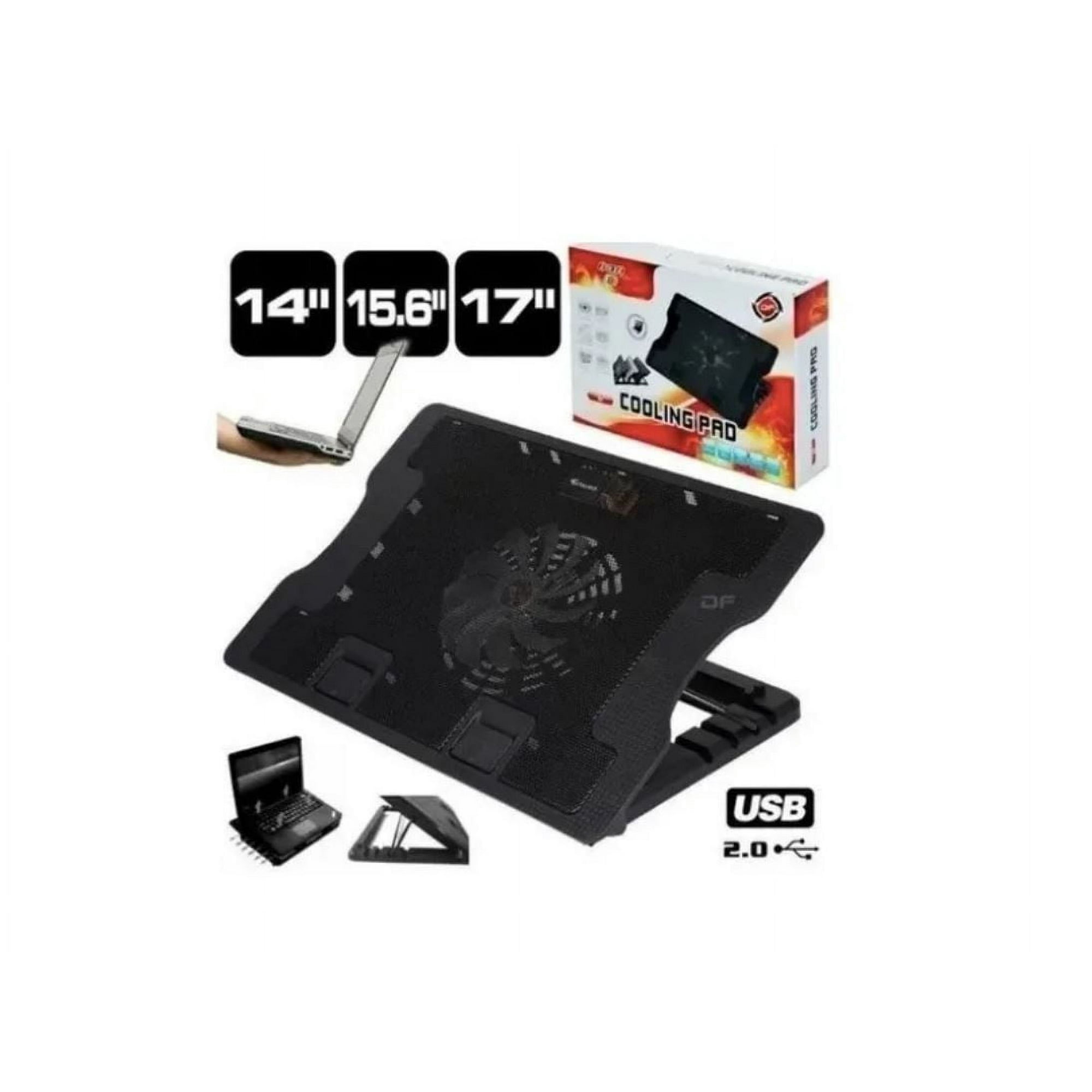 Genérico - Ventilador Notebook Base Para Notebook Altura Ajustable 5 Niveles Ajustable