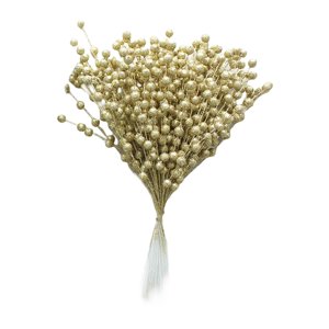 Bothyi - Falsa Baya Tallos Decoración Simulación Flor Plantas Guirnalda Fiesta Oro