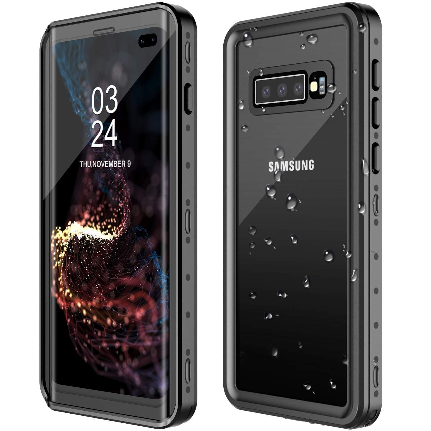 Goldju - Funda Impermeable Para Samsung Galaxy S10 Plus 6.4 Ip68