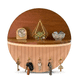 thumbnail image 1 of Repisa Organizador Soporte de Pared para Llaves Decoración Recibidor, 1 of 6